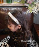 Rora カチューシャ キッズ 通販 リリス パール 髪飾り 髪留め 髪どめ ヘアアクセサリー ヘアバンド ヘッドドレス 子供 女の子 ふわふわ キラキラ ラメ フォーマル 結婚式 発表会 七五三