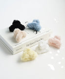 Rora ヘアクリップ キッズ 3個セット 通販 メロディ ヘアークリップ 髪どめ 髪留め ヘアアクセサリー 髪飾り ふわふわ もこもこ 子供 女の子 大人っぽい 卒園式 入学式 結婚式 発表会
