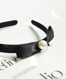 Rora カチューシャ キッズ 通販 エバー パール 髪飾り 髪留め 髪どめ ヘアアクセサリー ヘアバンド ヘッドドレス 子供 女の子 リボン サテン 結婚式 発表会 七五三 フォーマル 可愛い