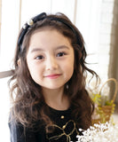 Rora カチューシャ キッズ 通販 エバー パール 髪飾り 髪留め 髪どめ ヘアアクセサリー ヘアバンド ヘッドドレス 子供 女の子 リボン サテン 結婚式 発表会 七五三 フォーマル 可愛い