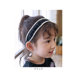 Rora カチューシャ キッズ 通販 モア ツイード 髪飾り 髪留め 髪どめ ヘアアクセサリー ヘアバンド ヘッドドレス 子供 女の子 ビーズ キラキラ 結婚式 発表会 七五三 フォーマル 可愛い
