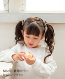 Rora ヘアクリップ キッズ 2個セット 通販 ベル ミニ リボン パール ベルベット ヘアークリップ 髪どめ 髪留め ヘアアクセサリー 髪飾り 子供 女の子 大人っぽい 卒園式 入学式 結婚式