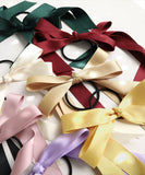 Rora ヘアゴム キッズ 通販 レア ロングリボン 髪ゴム 髪飾り 髪どめ 髪留め ヘアアクセサリー 子供 子ども こども 女の子 大人 女子 発表会 結婚式 入学式 卒業式 フォーマル かわいい