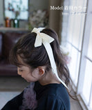 Rora ヘアゴム キッズ 通販 レア ロングリボン 髪ゴム 髪飾り 髪どめ 髪留め ヘアアクセサリー 子供 子ども こども 女の子 大人 女子 発表会 結婚式 入学式 卒業式 フォーマル かわいい