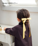 Rora ヘアゴム キッズ 通販 レア ロングリボン 髪ゴム 髪飾り 髪どめ 髪留め ヘアアクセサリー 子供 子ども こども 女の子 大人 女子 発表会 結婚式 入学式 卒業式 フォーマル かわいい