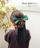 Rora ヘアゴム キッズ 通販 レア ロングリボン 髪ゴム 髪飾り 髪どめ 髪留め ヘアアクセサリー 子供 子ども こども 女の子 大人 女子 発表会 結婚式 入学式 卒業式 フォーマル かわいい