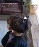 Rora ヘアゴム キッズ 通販 ローズ リボン 髪ゴム 髪飾り 髪どめ 髪留め ヘアアクセサリー 子供 子ども こども 女の子 大人 女子 発表会 結婚式 入学式 卒業式 フォーマル かわいい