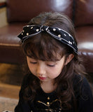 Rora カチューシャ キッズ 通販 プティ ドット 髪飾り 髪留め 髪どめ ヘアアクセサリー ヘアバンド ヘッドドレス 子供 女の子 リボン 大きめ 水玉 結婚式 発表会 七五三 フォーマル