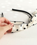 Rora カチューシャ キッズ 通販 プティ ドット 髪飾り 髪留め 髪どめ ヘアアクセサリー ヘアバンド ヘッドドレス 子供 女の子 リボン 大きめ 水玉 結婚式 発表会 七五三 フォーマル