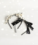 Rora カチューシャ キッズ 通販 プティ ドット 髪飾り 髪留め 髪どめ ヘアアクセサリー ヘアバンド ヘッドドレス 子供 女の子 リボン 大きめ 水玉 結婚式 発表会 七五三 フォーマル