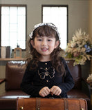 Rora カチューシャ キッズ 通販 プティ ドット 髪飾り 髪留め 髪どめ ヘアアクセサリー ヘアバンド ヘッドドレス 子供 女の子 リボン 大きめ 水玉 結婚式 発表会 七五三 フォーマル