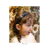Rora カチューシャ キッズ 通販 サテンノット 髪飾り 髪留め 髪どめ ヘアアクセサリー ヘアバンド ヘッドドレス 子供 女の子 リボン 大きめ サテン 結婚式 発表会 七五三 フォーマル