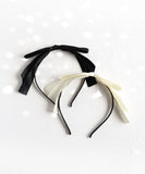 Rora カチューシャ キッズ 通販 サテンノット 髪飾り 髪留め 髪どめ ヘアアクセサリー ヘアバンド ヘッドドレス 子供 女の子 リボン 大きめ サテン 結婚式 発表会 七五三 フォーマル