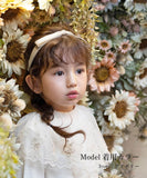 Rora カチューシャ キッズ 通販 サテンノット 髪飾り 髪留め 髪どめ ヘアアクセサリー ヘアバンド ヘッドドレス 子供 女の子 リボン 大きめ サテン 結婚式 発表会 七五三 フォーマル