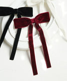 Rora バレッタ キッズ 通販 マールン ベルベット 髪飾り 髪どめ 髪留め リボン 大きめ 大人っぽい 女の子 女子 子供 子ども こども フォーマル 卒園式 入学式 結婚式 発表会 七五三