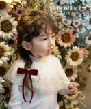 Rora バレッタ キッズ 通販 マールン ベルベット 髪飾り 髪どめ 髪留め リボン 大きめ 大人っぽい 女の子 女子 子供 子ども こども フォーマル 卒園式 入学式 結婚式 発表会 七五三