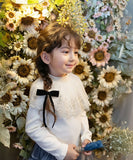 Rora バレッタ キッズ 通販 マールン ベルベット 髪飾り 髪どめ 髪留め リボン 大きめ 大人っぽい 女の子 女子 子供 子ども こども フォーマル 卒園式 入学式 結婚式 発表会 七五三