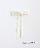 Rora バレッタ キッズ 通販 マールン ベルベット 髪飾り 髪どめ 髪留め リボン 大きめ 大人っぽい 女の子 女子 子供 子ども こども フォーマル 卒園式 入学式 結婚式 発表会 七五三