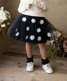 Rora 子供服 スカート 通販 ポップマム お花スカート フレアスカート キッズ 女の子 女子 チュールスカート レース フラワー フォーマル カジュアル パーティー お出かけ 誕生日 記念日