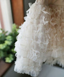 Rora 子供服 スカート 通販 ナデシコ フリフリリボンスカート フレアスカート キッズ 女の子 女子 リボン レース フォーマル カジュアル パーティー お出かけ 誕生日 記念日 かわいい