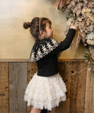 Rora 子供服 スカート 通販 ナデシコ フリフリリボンスカート フレアスカート キッズ 女の子 女子 リボン レース フォーマル カジュアル パーティー お出かけ 誕生日 記念日 かわいい