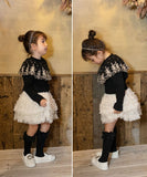 Rora 子供服 スカート 通販 ナデシコ フリフリリボンスカート フレアスカート キッズ 女の子 女子 リボン レース フォーマル カジュアル パーティー お出かけ 誕生日 記念日 かわいい