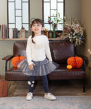 Rora 子供服 スカート 通販 スカッツ コスモス お花ラメチュールスカッツ スカートパンツ チュールスカート フレアスカート ミニスカート キッズ 女の子 女子 カジュアル お出かけ