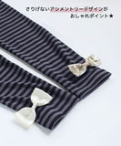 Rora 子供服 スカート 通販 スカッツ カエデ リボンボーダースカッツ スカートパンツ フレアスカート ミニスカート キッズ 女の子 女子 カジュアル シンプル お出かけ かわいい オシャレ