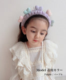 ヘアバンド キッズ 洗顔 通販 Rora ナディア ヘアーバンド 髪どめ 髪留め ヘアターバン 髪飾り 女の子 女子 子供 子ども こども ハート 小学生 ふわふわ かわいい おしゃれ 可愛い