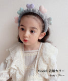 ヘアバンド キッズ 洗顔 通販 Rora ナディア ヘアーバンド 髪どめ 髪留め ヘアターバン 髪飾り 女の子 女子 子供 子ども こども ハート 小学生 ふわふわ かわいい おしゃれ 可愛い