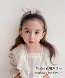 ヘアバンド キッズ 洗顔 通販 Rora ヘディ ヘアーバンド 髪どめ 髪留め ヘアターバン 髪飾り 女の子 女子 子供 子ども こども リボン 小学生 ふわふわ かわいい おしゃれ 可愛い オシャレ