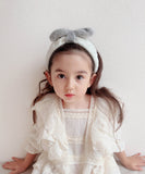 ヘアバンド キッズ 洗顔 通販 Rora ヘディ ヘアーバンド 髪どめ 髪留め ヘアターバン 髪飾り 女の子 女子 子供 子ども こども リボン 小学生 ふわふわ かわいい おしゃれ 可愛い オシャレ