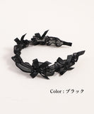 Rora カチューシャ キッズ 通販 カトリーネ 髪飾り 髪留め 髪どめ ヘアアクセサリー ヘアバンド ヘッドドレス 子供 女の子 リボン レース フォーマル カジュアル 結婚式 発表会 七五三