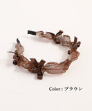 Rora カチューシャ キッズ 通販 カトリーネ 髪飾り 髪留め 髪どめ ヘアアクセサリー ヘアバンド ヘッドドレス 子供 女の子 リボン レース フォーマル カジュアル 結婚式 発表会 七五三