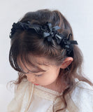 Rora カチューシャ キッズ 通販 カトリーネ 髪飾り 髪留め 髪どめ ヘアアクセサリー ヘアバンド ヘッドドレス 子供 女の子 リボン レース フォーマル カジュアル 結婚式 発表会 七五三