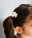 Rora ヘアクリップ キッズ 2個セット 通販 スノーフラワー お花 花びら ヘアークリップ 髪どめ 髪留め ヘアアクセサリー 髪飾り 子供 女の子 大人っぽい 卒園式 入学式 結婚式 発表会
