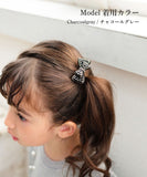 ヘアクリップ リボン 小さめ 通販 Rora ローラ イルミ ヘアークリップ 髪どめ 髪留め ヘアアクセサリー 髪飾り キラキラ ビジュー 女の子 入園式 卒園式 入学式 卒業式 結婚式 発表会