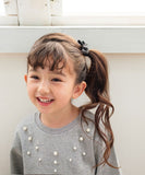 ヘアクリップ リボン 小さめ 通販 Rora ローラ イルミ ヘアークリップ 髪どめ 髪留め ヘアアクセサリー 髪飾り キラキラ ビジュー 女の子 入園式 卒園式 入学式 卒業式 結婚式 発表会