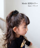 Rora シュシュ キッズ 通販 ローラ ふわふわ 髪飾り お団子 ヘアゴム ポニーテール 女の子 子供 子ども こども フォーマル 大人っぽい 上品 おしゃれ かわいい カジュアル 卒園式 入学式