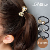 Rora ヘアゴム キッズ 通販 ローラ ビジュー 髪ゴム 髪飾り 髪どめ 髪留め ヘアアクセサリー 子供 子ども 女の子 大人 女子 発表会 結婚式 入学式 卒業式 フォーマル かわいい おしゃれ