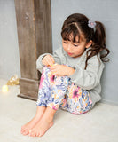 Rora ヘアクリップ キッズ 2個セット 通販 ブルーム ニット お花 フラワー ヘアークリップ 髪どめ 髪留め ヘアアクセサリー 髪飾り 子供 女の子 大人っぽい 卒園式 入学式 結婚式 発表会