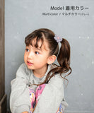 Rora ヘアクリップ キッズ 2個セット 通販 ブルーム ニット お花 フラワー ヘアークリップ 髪どめ 髪留め ヘアアクセサリー 髪飾り 子供 女の子 大人っぽい 卒園式 入学式 結婚式 発表会