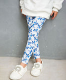 Rora 子供服 レギンス 通販 デイジー スパッツ パンツ ズボン 花柄 女の子 女子 子供 こども 子ども 10分丈 十分丈 通園 通学 幼稚園 かわいい おしゃれ カジュアル 春 夏 秋 冬