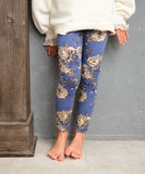 Rora 子供服 レギンス 通販 ロザミア スパッツ パンツ ズボン 花柄 女の子 女子 子供 こども 子ども 10分丈 十分丈 通園 通学 幼稚園 かわいい おしゃれ カジュアル 春 夏 秋 冬