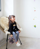 Rora 子供服 レギンス 通販 ルピナ スパッツ パンツ ズボン 小花柄 女の子 女子 子供 こども 子ども 10分丈 十分丈 通園 通学 幼稚園 かわいい おしゃれ カジュアル 春 夏 秋 冬