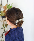 Rora ヘアアクセサリー 通販 Ｕピン 子ども用髪飾り 3個セット 3点セット ラインストーン キラキラ華奢 結婚式お呼ばれ 七五三髪飾り ピアノ発表会 入学式卒業式 パーティー キッズ女の子