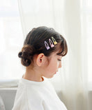 ヘアピン 通販 Rora パッチン留め 子供用 キッズ ヘアアクセサリー ヘアクリップ スリーピン 前髪クリップ パステルカラー ハートモチーフ ミニサイズ 髪飾り 髪留め 女の子 子ども