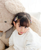 ヘアピン 通販 Rora パッチン留め 子供用 キッズ ヘアアクセサリー ヘアクリップ スリーピン 前髪クリップ パステルカラー ハートモチーフ ミニサイズ 髪飾り 髪留め 女の子 子ども