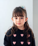 子供服 女の子 トレーナー 通販 Rora ロマンティカ プルオーバー スウェット 長袖 ハート かわいい おしゃれ 可愛い オシャレ カジュアル 通学 通園 普段着 お出かけ 保育園 幼稚園