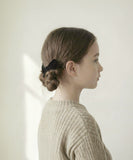 Rora ヘアクリップ キッズ 2個セット 通販 ヘアークリップ 髪どめ 髪留め ヘアアクセサリー 髪飾り ローラ ルル ベルベット リボン 子供 女の子 大人っぽい 卒園式 入学式 結婚式 発表会